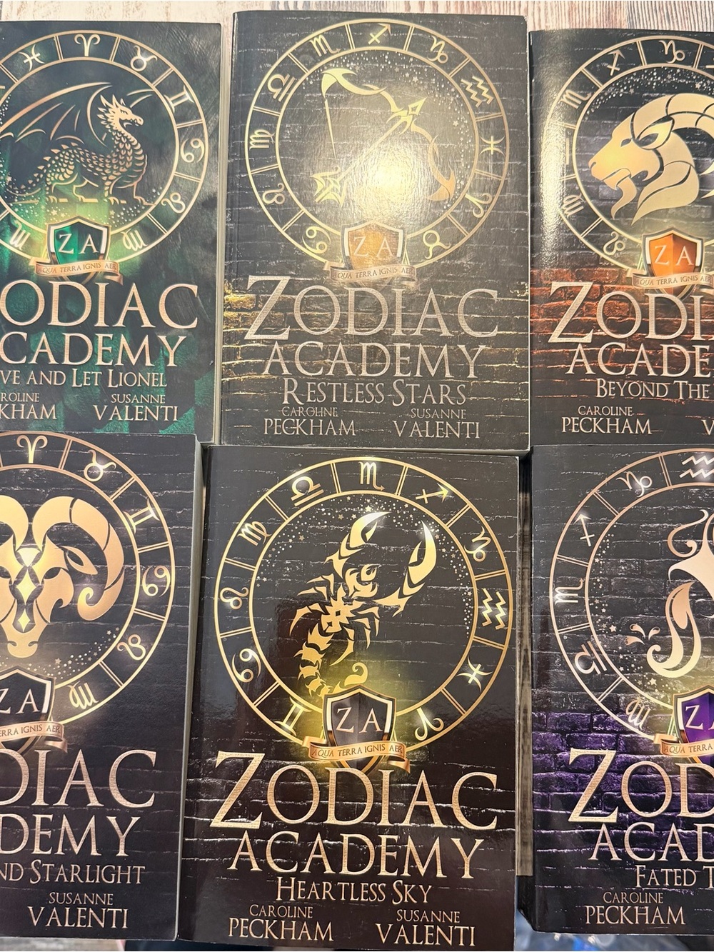 Zodiac Academy OOP 14 book bundle